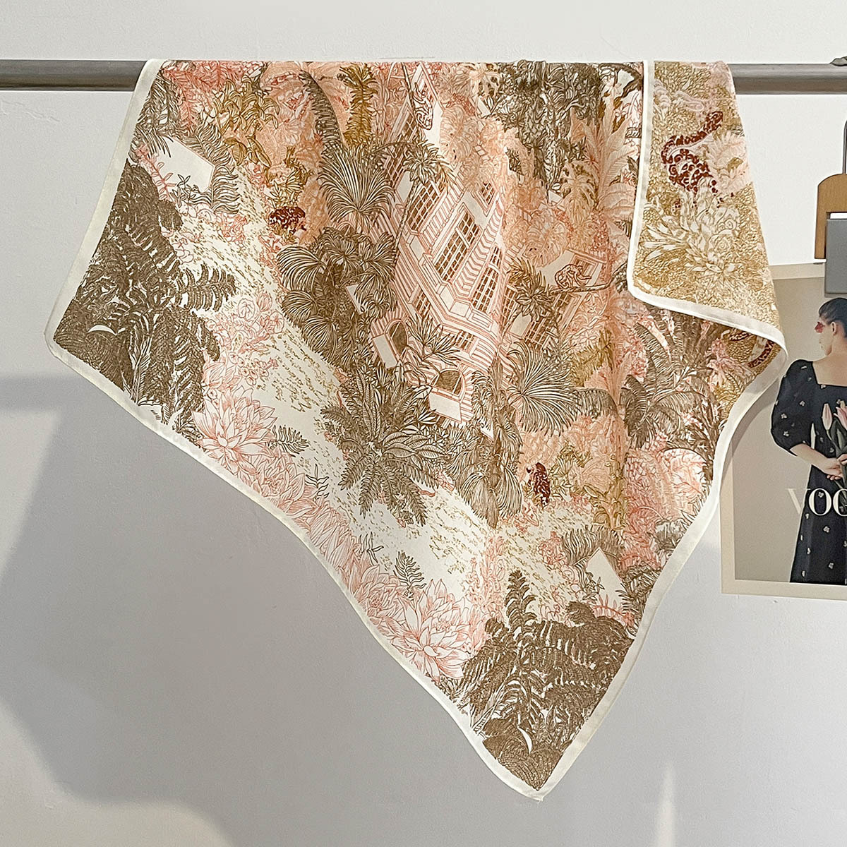 Foulard carré en coton pour femmes, 65x65cm, doux, Bandana, Hijab, chaud, décoration de printemps et d'automne