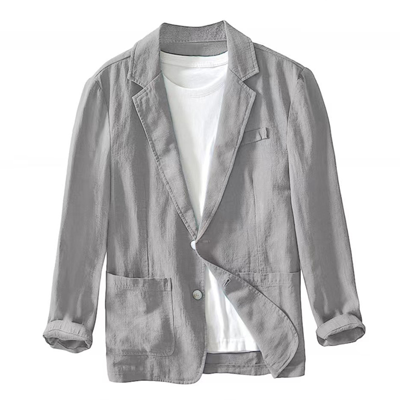 Vestes décontractées pour hommes, vêtements monochromes, vêtements surdimensionnés, minces, trempés légers, nouvelle mode