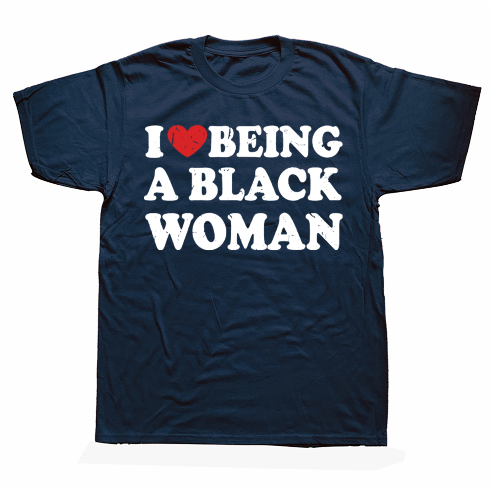 T-shirt homme et femme noir 100% coton, humoristique et décontracté, à la mode