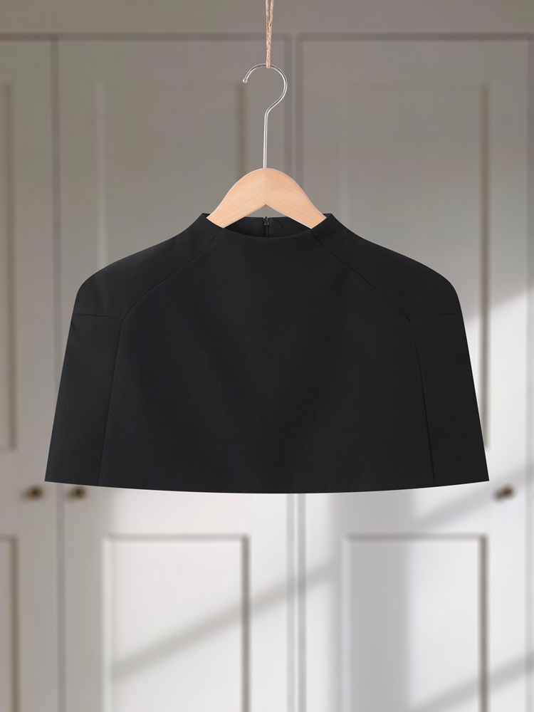 Nouveau T-shirt chic pour femme, col montant, sans manches, court, élégant, décontracté, mode, pour soirée, été, couleur unie, style urbain, ample