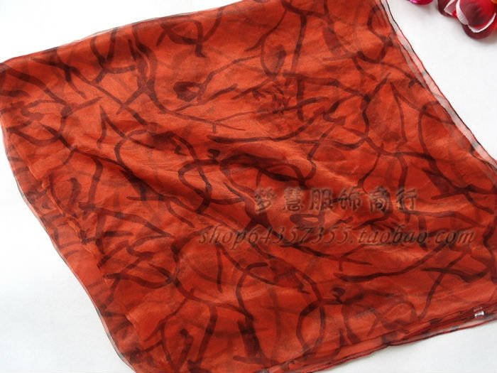 Femmes 100% soie naturelle longue écharpe en soie imprimé mode châle en soie femme grande taille foulard en soie 180*105 cm pour l'hiver, l'automne