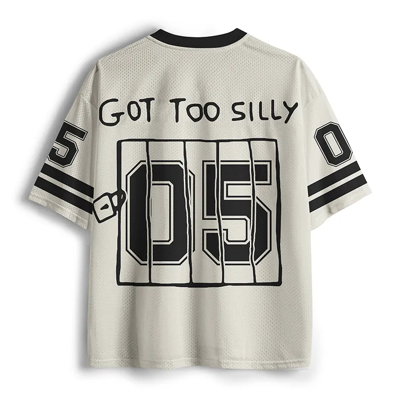 T-shirt imprimé en 3D de style japonais Got Too Silly Goose, version noire, pour adultes, à la mode, respirant, à séchage rapide, unisexe