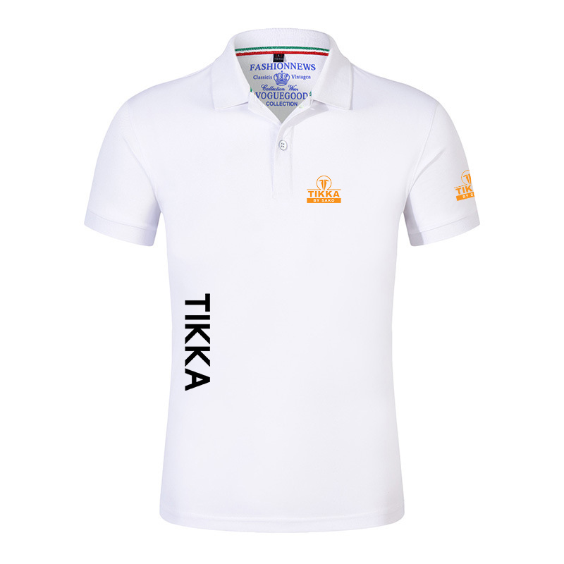Polo à Manches Courtes en Coton Respirant et Confortable pour Homme, Logo d'Armes à enquêter, Tikka By Sako Finland, Vêtements en Y, Nouvelle Collection Été 2022