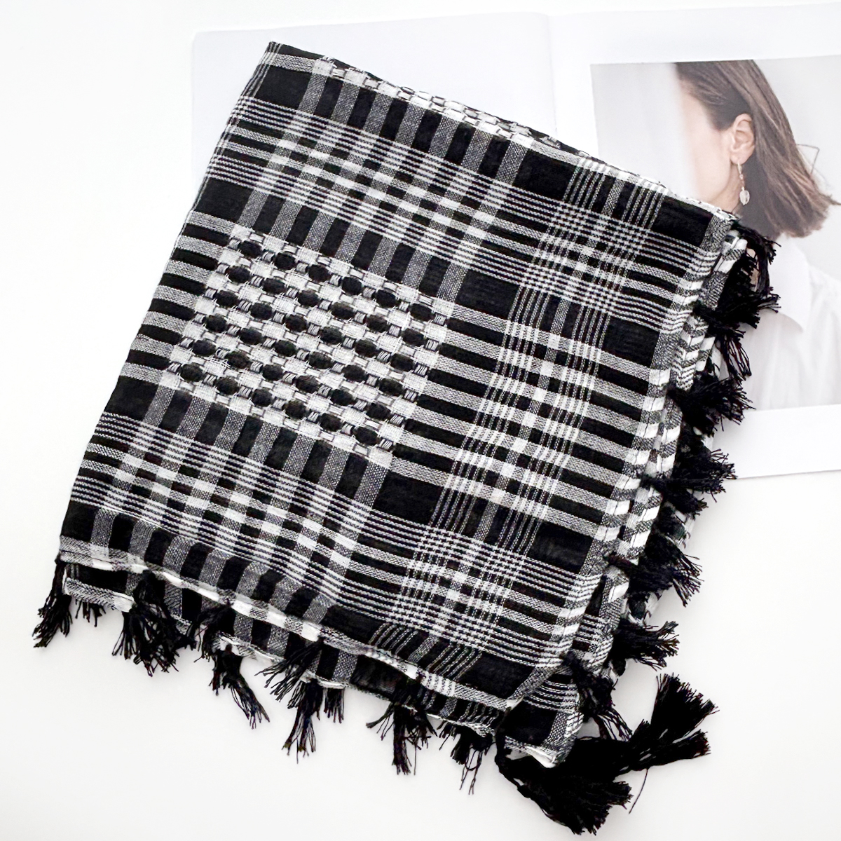 Militaire tactique désert Hijab écharpe foulard musulman Islam arabe Keffiyeh tête cou foulards enveloppement pour hommes et femmes