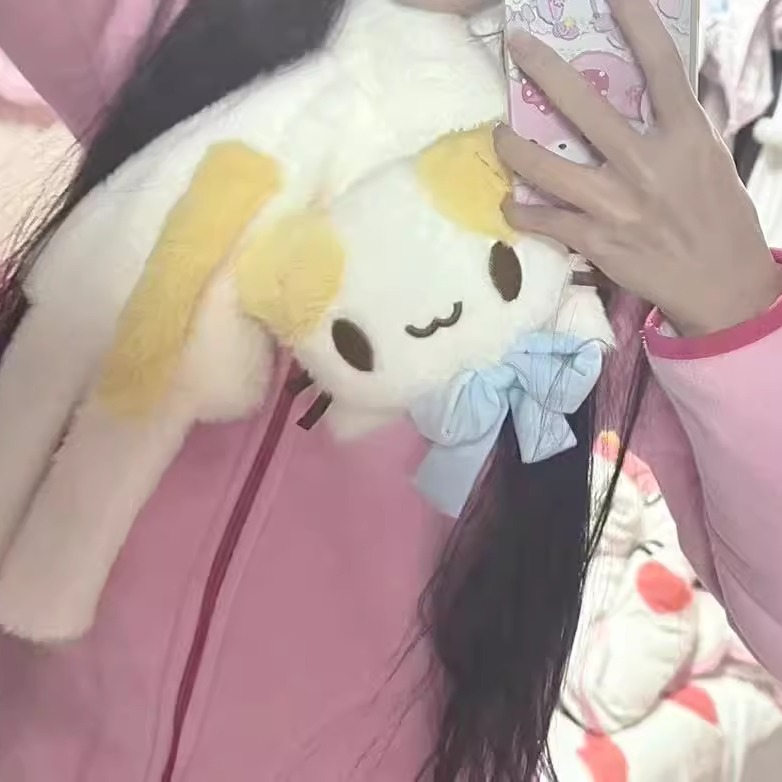 Masyumaro moelleux Fuwa Nyanko chat écharpe en peluche femmes Kawaii mignon hiver foulards cou plus chaud