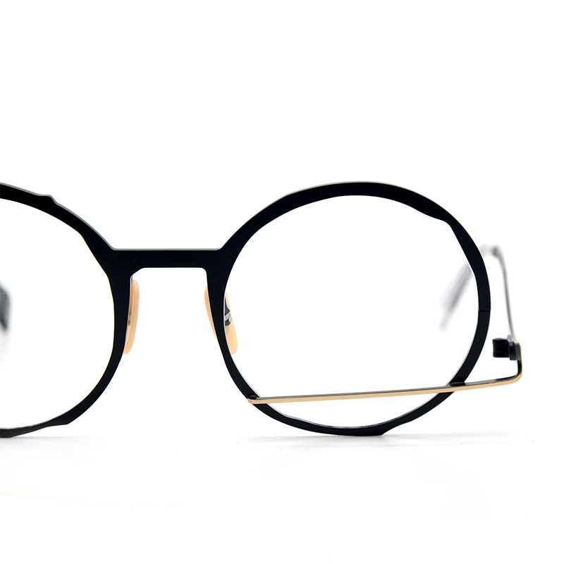 Lunettes de lecture en acétate de métal pour femmes, lunettes optiques myopes, lunettes de fête rondes, lunettes de mode, marque de luxe, 2024