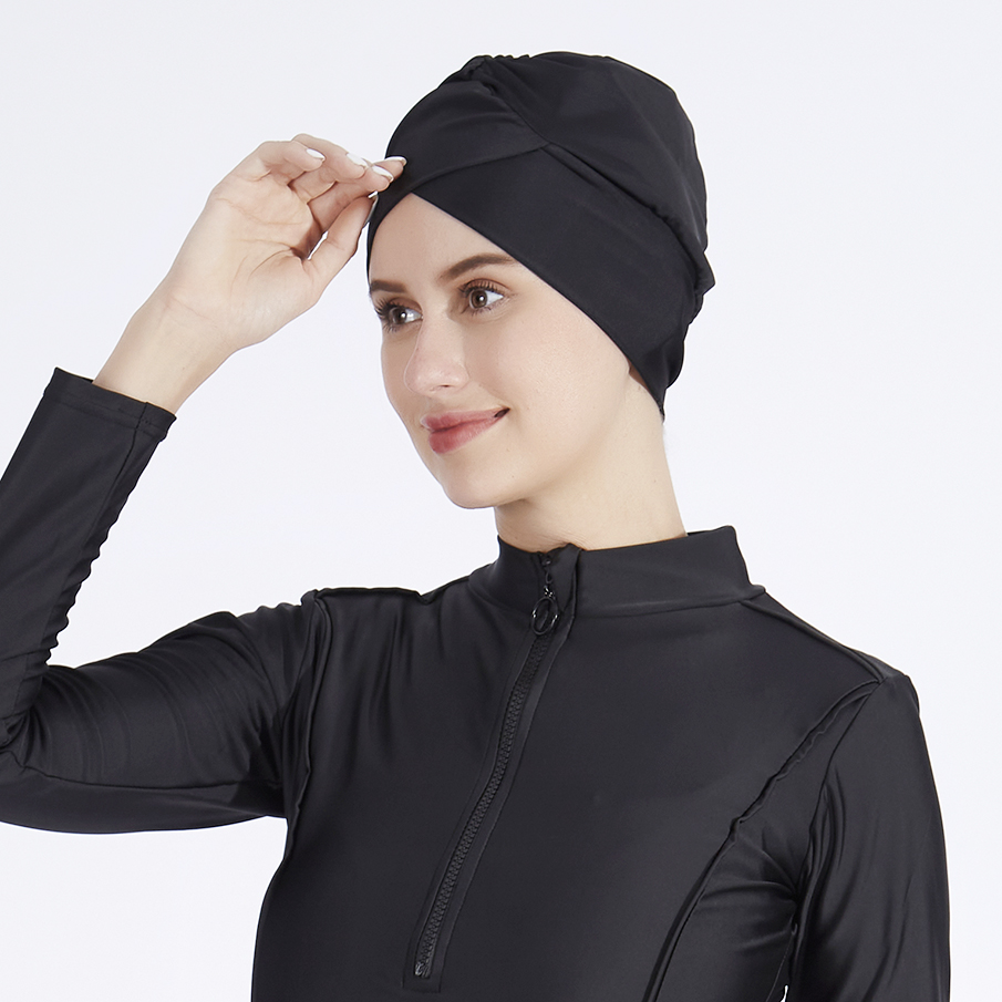 Turban instantané musulman uni pour femme, hijabs sportifs pour la natation, bonnet bandana islamique, chapeaux indiens, enveloppement de sauna féminin, nouveau