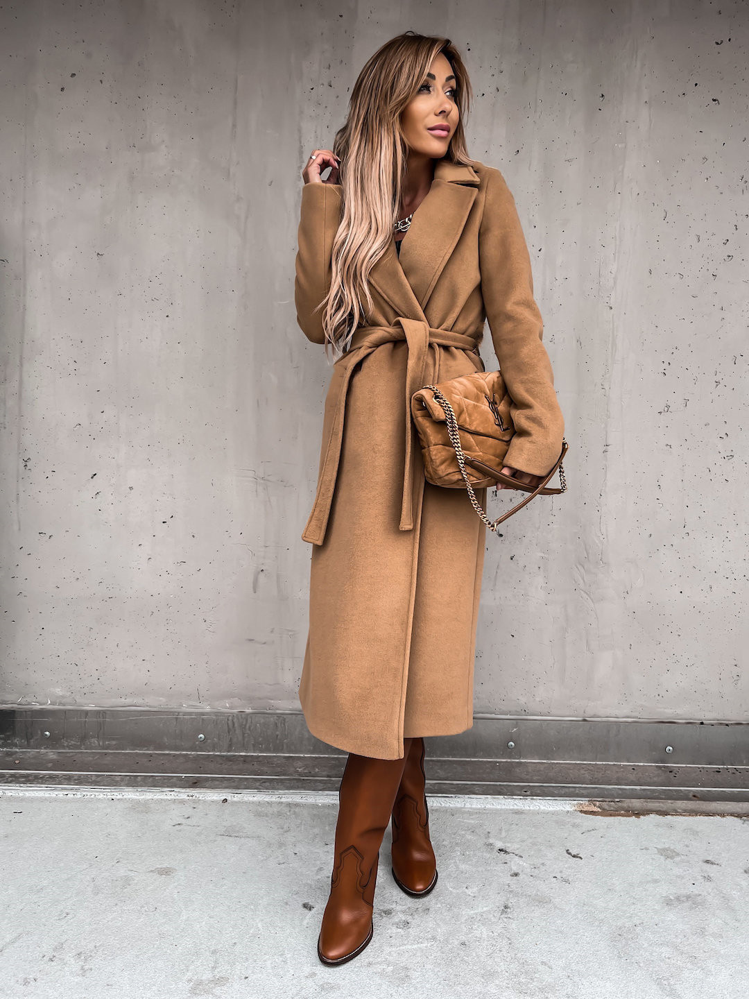 Manteaux d'automne et d'hiver européens et américains pour femmes, couleur unie, col à revers, manches longues, en laine, style simple