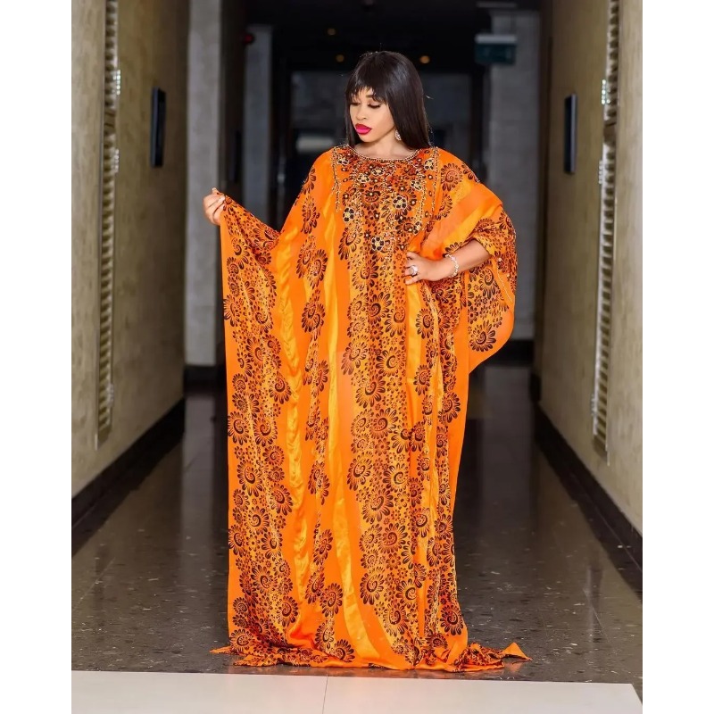Robes africaines personnalisées pour femmes, longue Robe Maxi d'automne, vêtements africains Dashiki, Sexy Abaya dubaï Boubou, 2026