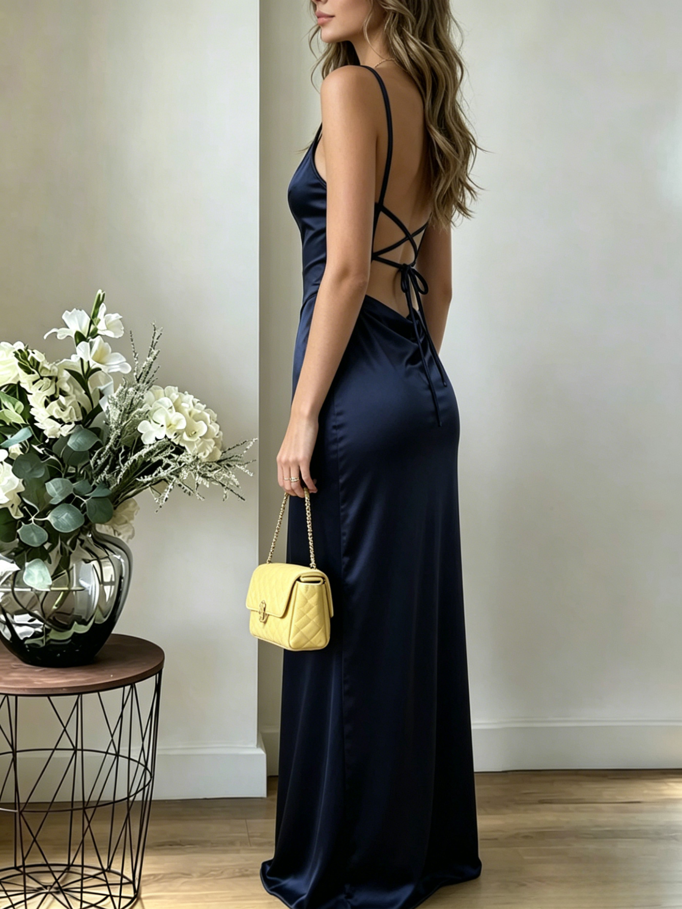 Robe de soirée élégante et sexy pour femme, nouvelle collection, moulante, dos nu, sans manches, robe de soirée de luxe pour femme, robe de soirée pour club