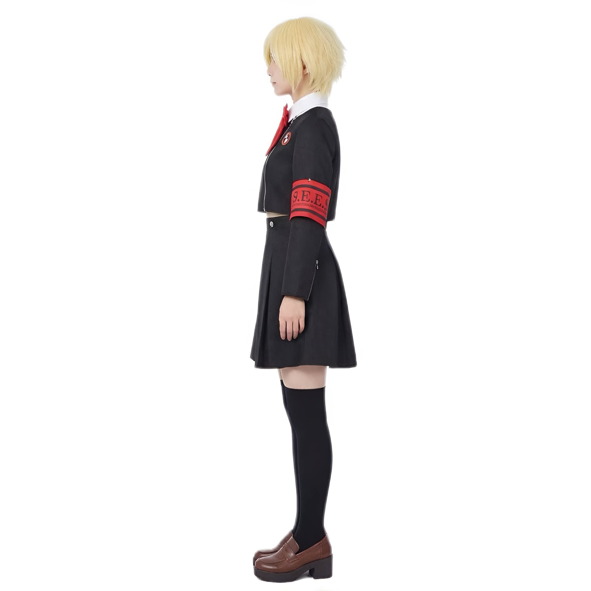 Ensemble uniforme de cosplay Persona 3, tenue scolaire Makoto Yuki Aigis pour hommes et femmes, costume de couple pour Halloween, carnaval, fête d'anime