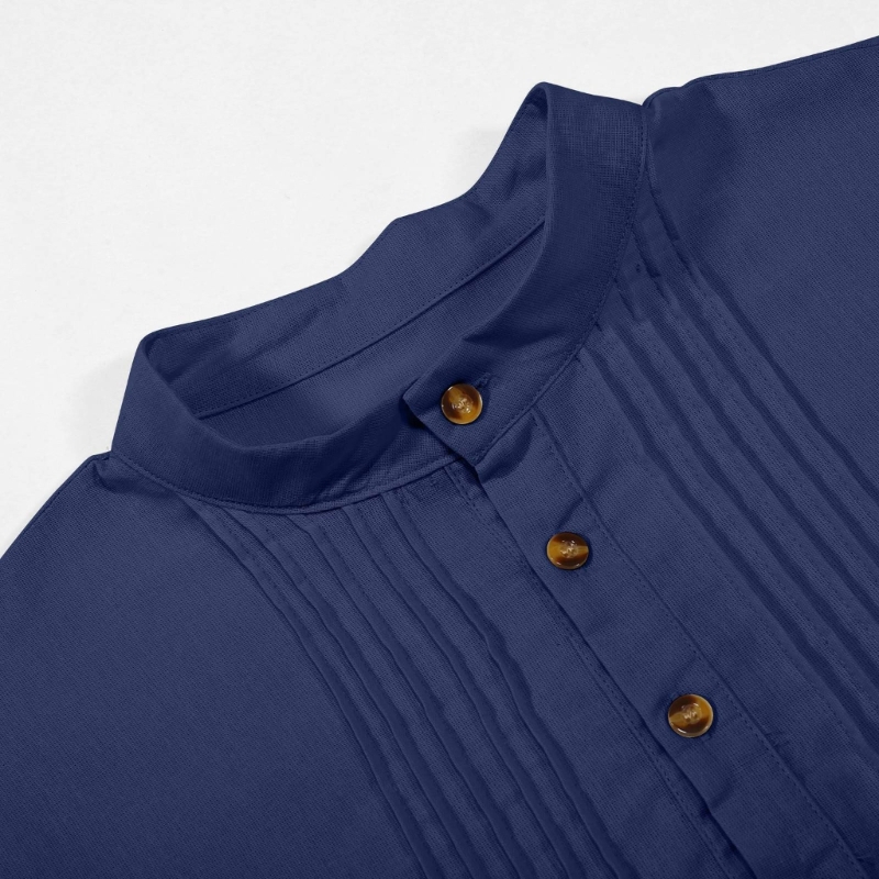 Robe islamique à manches longues G92D pour hommes, offrant une couverture complète élégante lors des cérémonies religieuses des événements sociaux