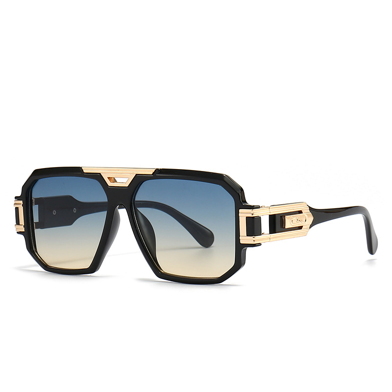 Lunettes de soleil de marque de luxe pour hommes, design vintage, respirant, nuances masculines, lunettes de conduite, lunettes de soleil à la mode, UV400