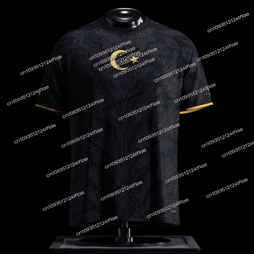 Nouveau maillot de football turc imprimé en 3D 2026 - Édition spéciale pour les fans, séchage rapide et respirant, maillot traditionnel confortable