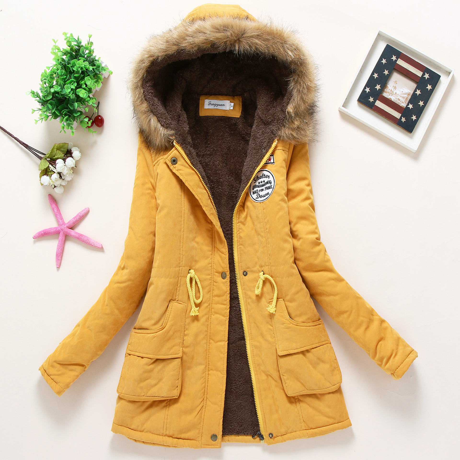 Printemps automne hiver veste femmes 2022 épais chaud à capuche Parka Mujer coton rembourré manteau 3XL décontracté mince veste femme