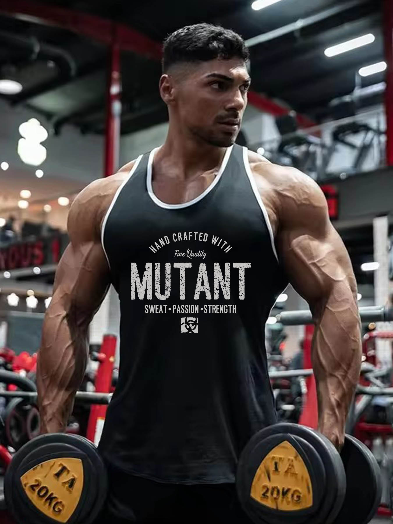 Été nouveau Fitness sport débardeur pour hommes séchage rapide, respirant et étirement T-shirt sans manches mode hommes chérie