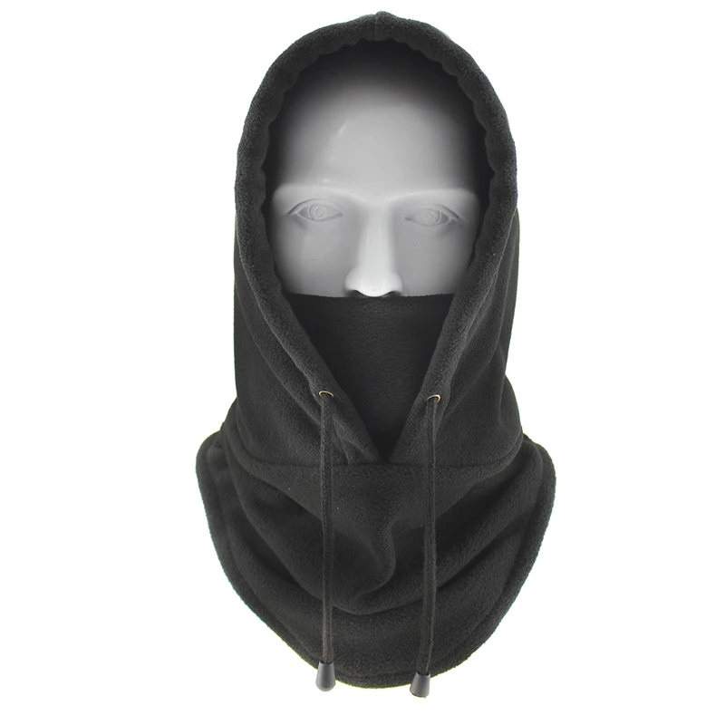 Couvre-visage thermique imperméable pour hommes et femmes, chapeau épais, bonnet chaud, cache-cou à capuche, écharpes de randonnée, bonnets, sourire, grande taille, hiver