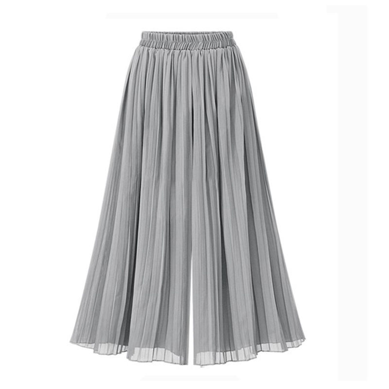 Jupe mi-longue à volants pour femmes, Vintage, grande taille, grande taille, décontractée, mode fête, jupes amples à jambes larges, nouvelle collection été