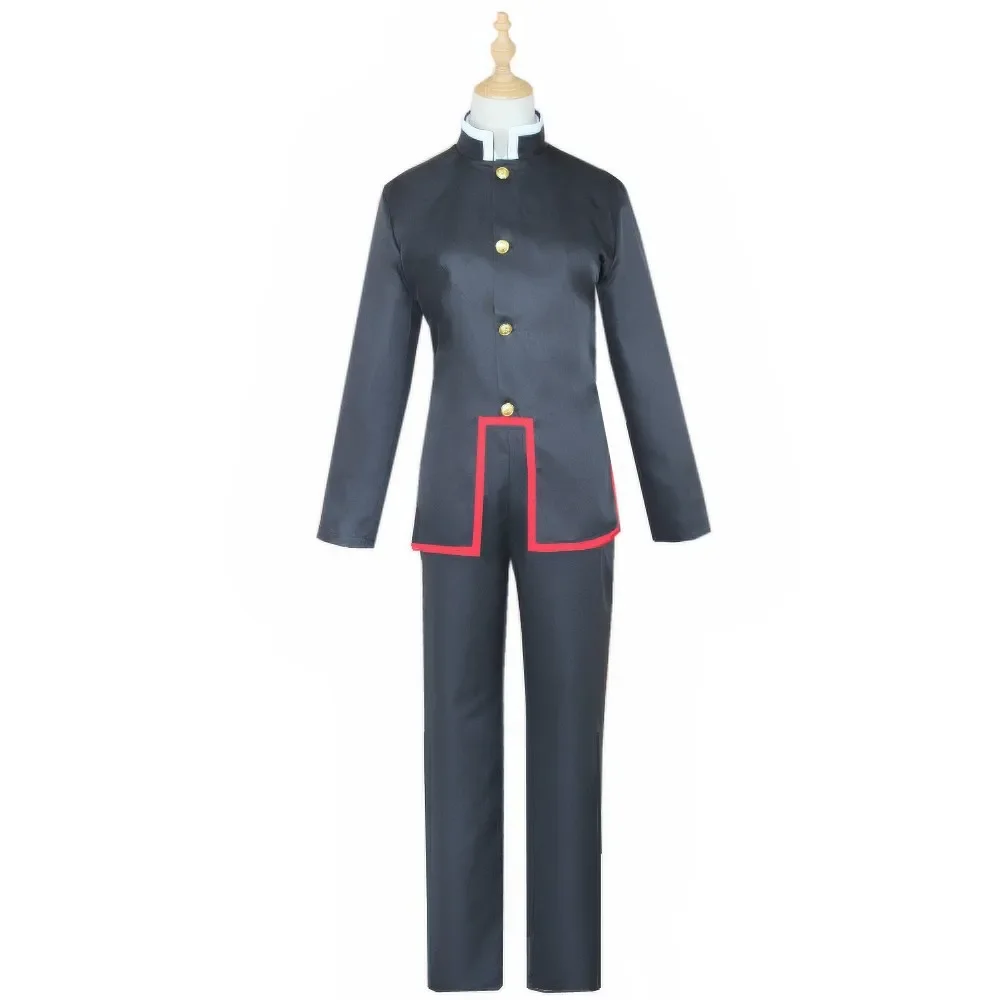 Tenue complète de cosplay Yugi Amane, costume Toilet Bound Hanako Kun, cape, pantalon, uniforme, y compris la perruque et le chapeau pour Halloween