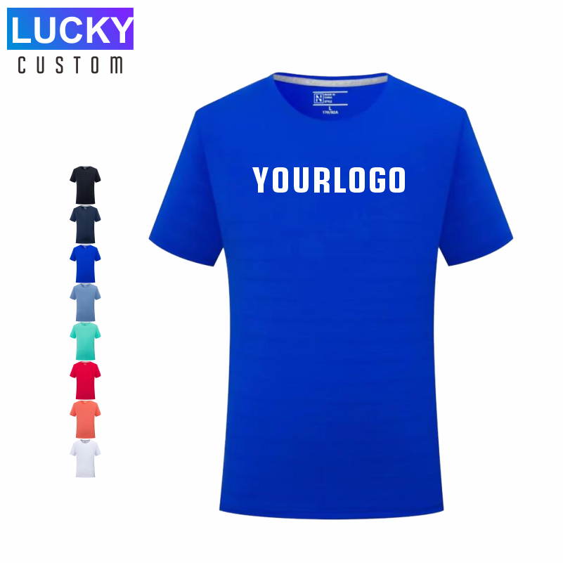 Personnalisé bricolage course séchage rapide gymnase Sport chemise hauts T-shirts respirant randonnée pêche T-shirts Gym Sport chemise hauts pour couple