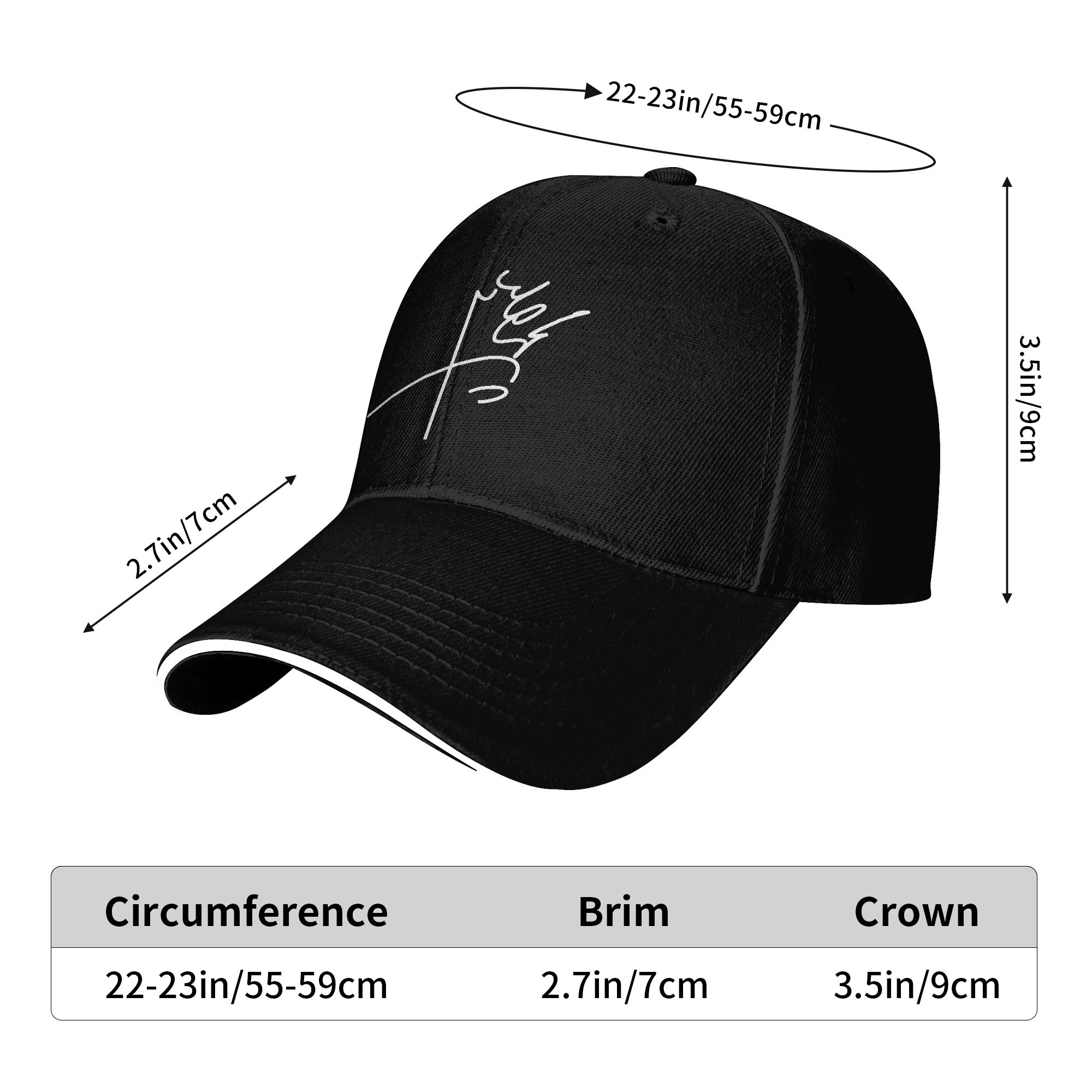 Casquettes de baseball Iran avec la signature de Mohammad Reza Pahlavi, casquette de camionneur élégante pour hommes et femmes, ajustement réglable