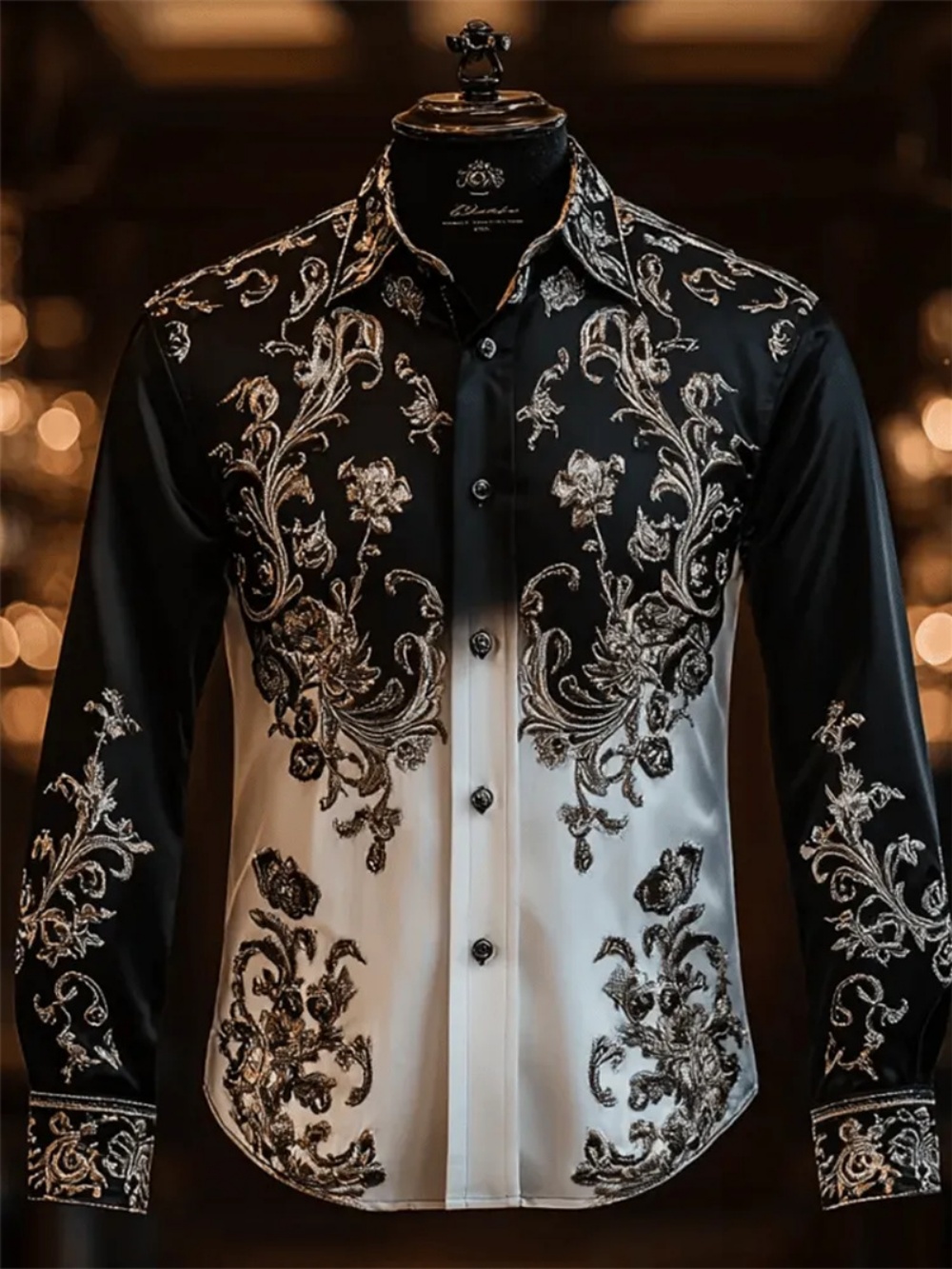 Chemise à manches longues pour hommes, vêtements imprimés haute définition, vacances de loisirs en plein air, luxe, à la mode, créateur de haute qualité