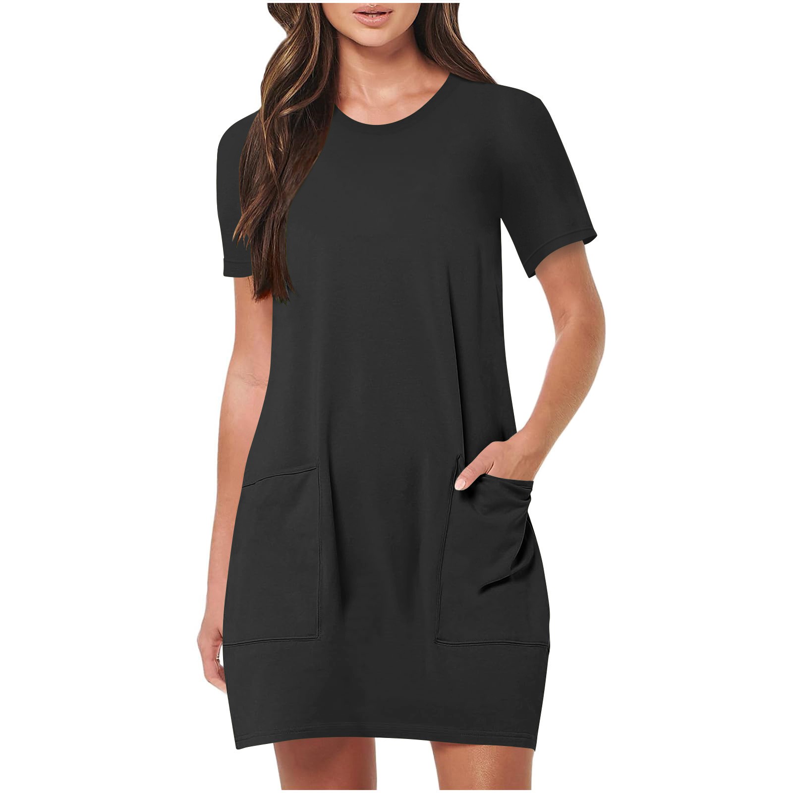 Robe longue une pièce élégante pour femmes, robes à la mode, robe de document solide, vêtements de sport décontractés, vêtements courts, robe éducative, vacances