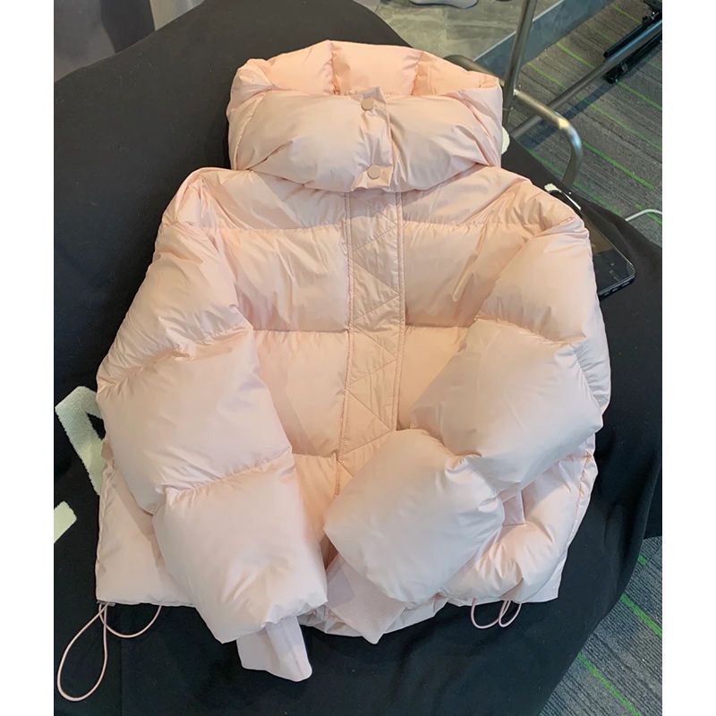 Femmes à capuche manteau bouffant nouveau hiver vers le bas coton veste épais chaud Parkas lâche pardessus décontracté veste rembourrée vêtements de dessus pour femmes