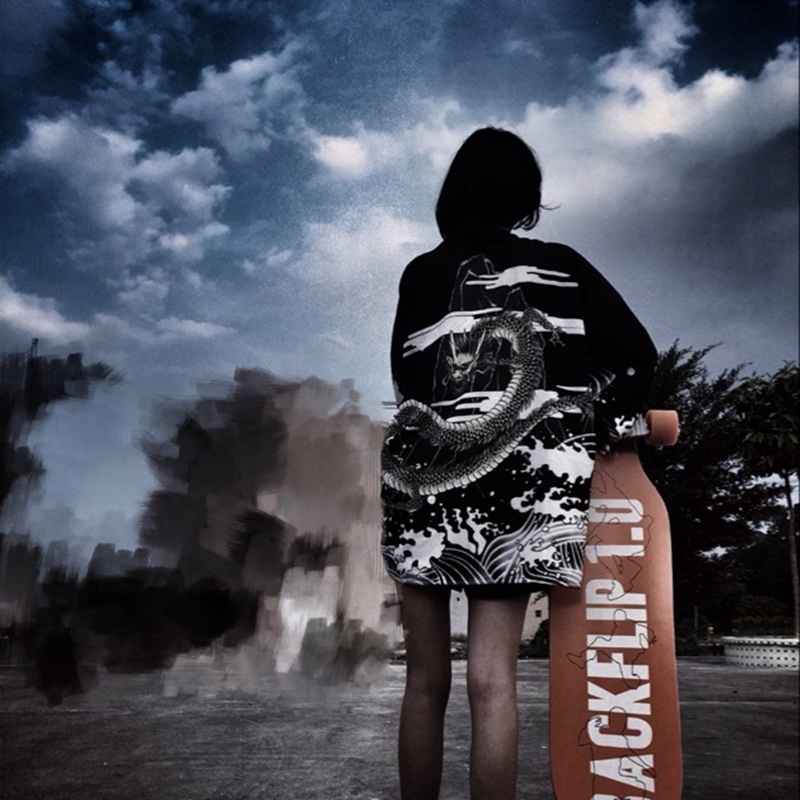 Kimono Cardigan femmes hauts et chemisiers japonais Streetwear haut pour femme été 2020 chemise longue femme dames Blouse femmes vêtements