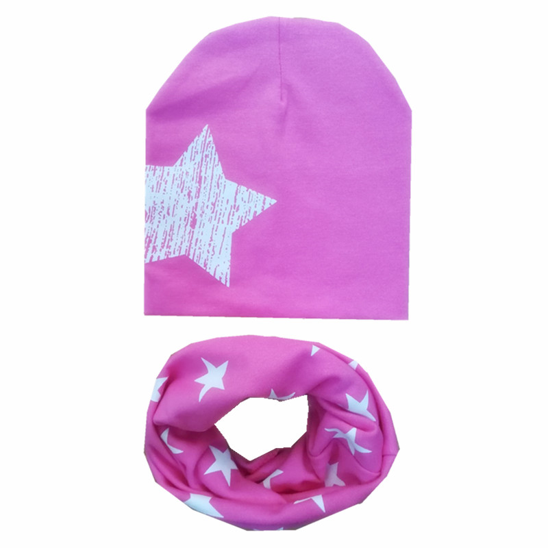 Ensemble bonnet et écharpe en coton pour bébé, couvre-chef chaud, col de cou, bonnets pour enfants, chapeaux pour enfants, écharpe pour garçons et filles, nouvelle mode, printemps