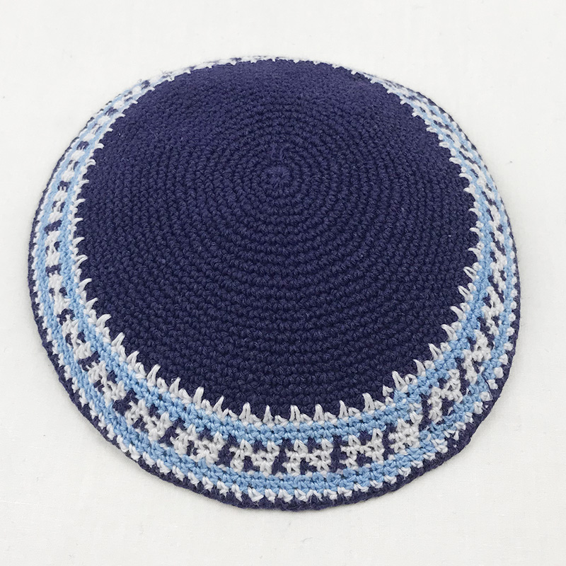 Kippah fait à la main pour hommes, chapeau CHRISTAKA, Kippot