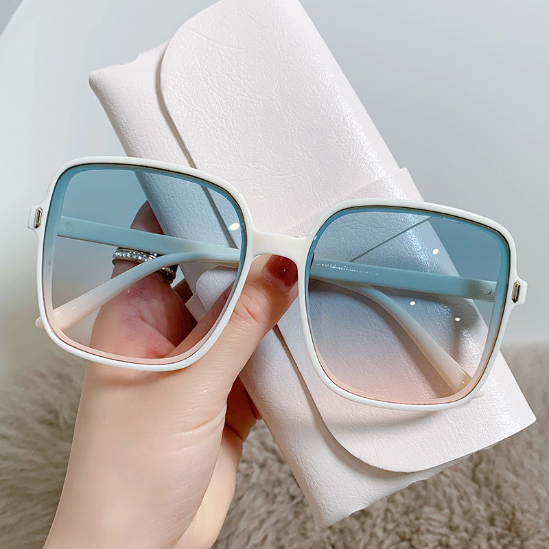 Lunettes de soleil roses en verre persan dégradé pour femmes, noir, meilleur verre de protection solaire dégradé, mode Mac Tutul UV400 pour hommes et femmes