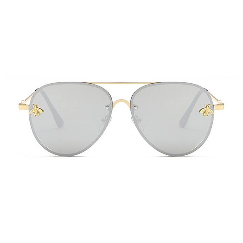 SUGLAU Lunettes de soleil sans monture de marque de luxe, lunettes de soleil décontractées pour la conduite, lunettes de soleil unisexes pour le shopping et les affaires, Oculos De Sol UV400