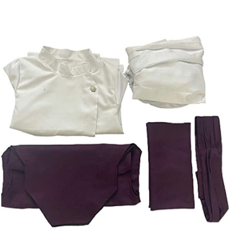 Costume de cosplay Choso de l'anime Jujutsu Kaisen, comprenant un gilet, une cache-cou, une ceinture et un pantalon blanc élastique, idéal pour Halloween, tenue Kimono Choso
