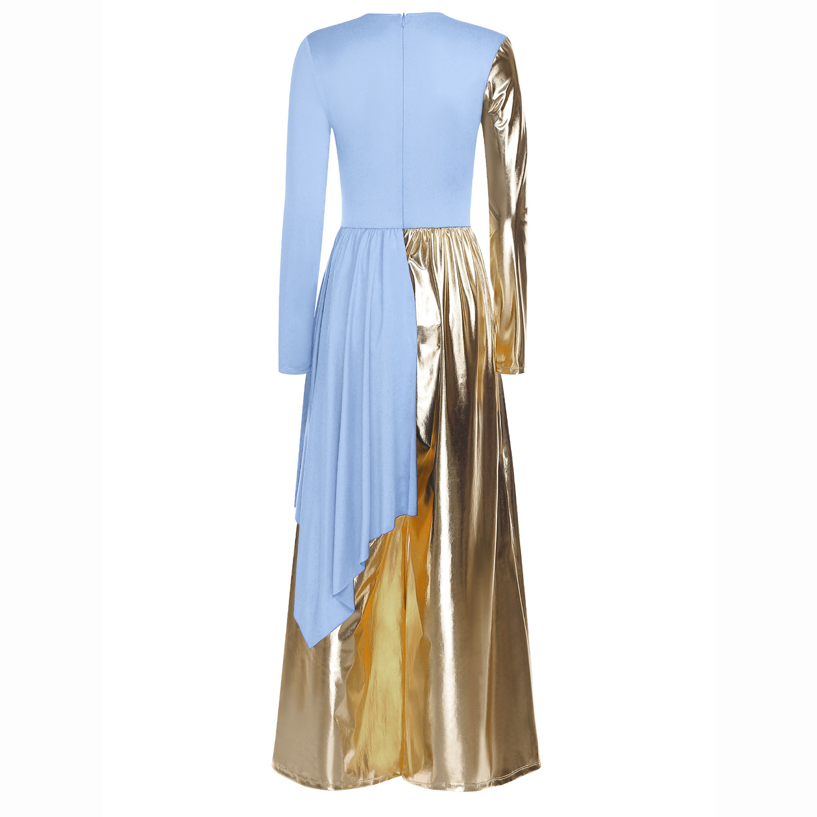 Tunique de danse de spectacle de chorale de louange liturgique pour femmes, Costume de cérémonie contemporaine, vêtements de danse lyrique, robes d'église de culte