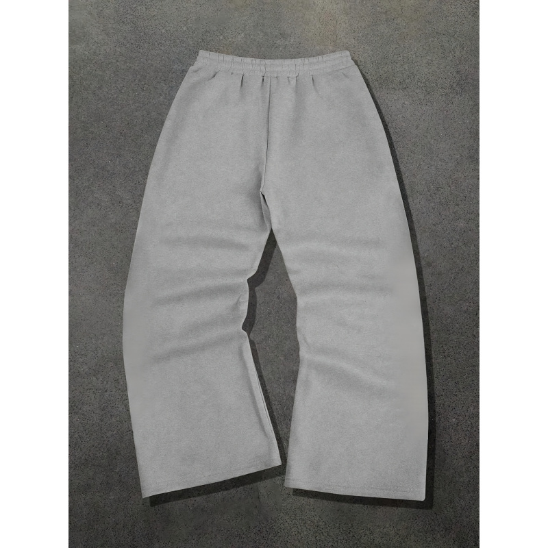 Pantalon de sport pour hommes, avec un motif de lettres unique imprimé, ceinture élastique avec cordon de serrage, très adapté au streetwear
