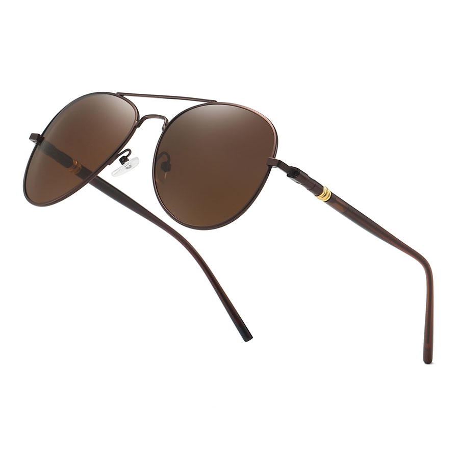 Lunettes de soleil pilote classiques, lunettes de créateur de marque tendance, unisexe, pour la pêche, la conduite, les voyages de vacances, lunettes vintage élégantes.