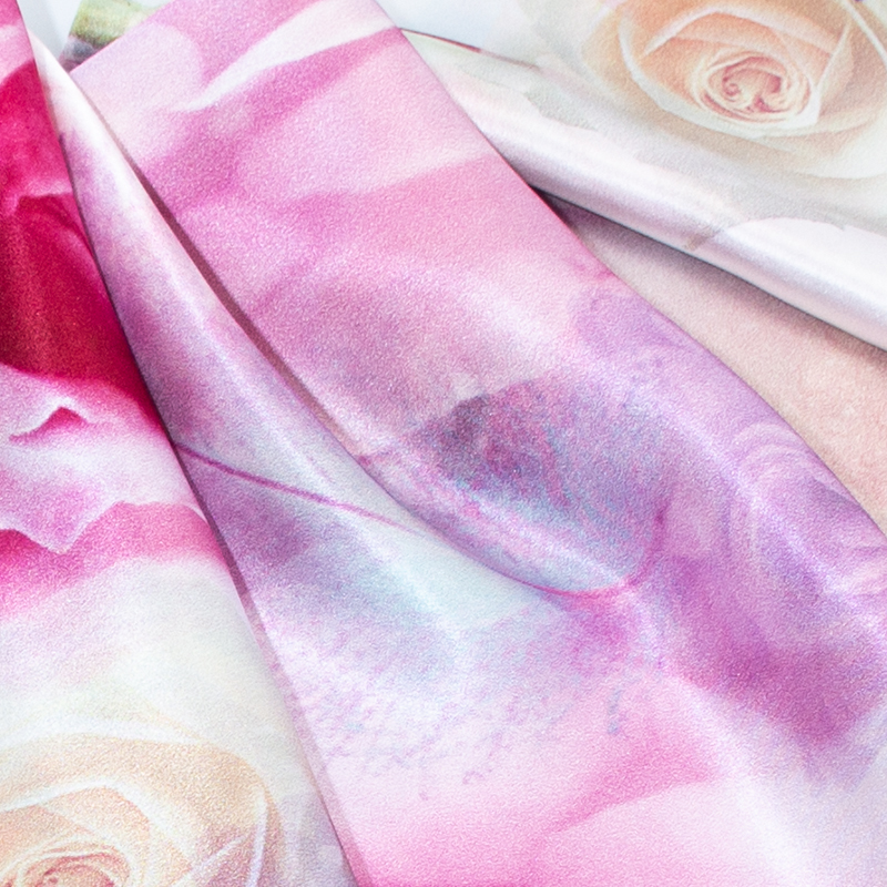 Écharpe en soie de mûrier 100 % pour femme, 108 cm, imprimé floral botanique numérique, satin doux, accessoire pour le bureau, les voyages et le quotidien