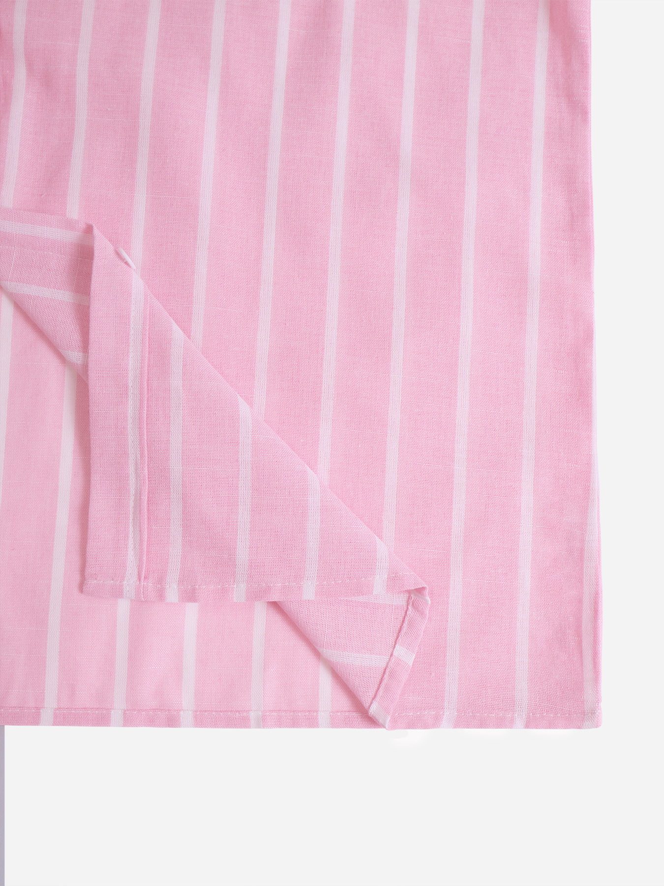 Chemise rayée ample décontractée pour femmes, tissu tissé toutes saisons, parfait pour les activités sportives et de loisirs à la maison