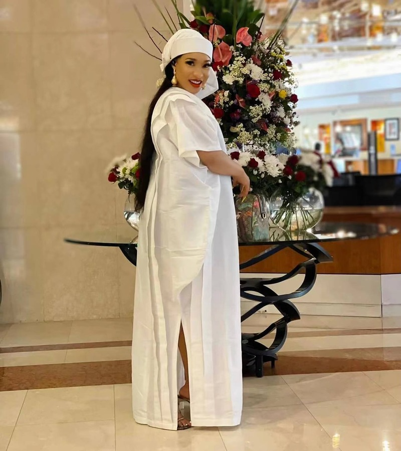 Mères africaines BUBU vêtements ethniques islamiques robe ample 2025 qualité personnalisée tissu brillant mode élégante