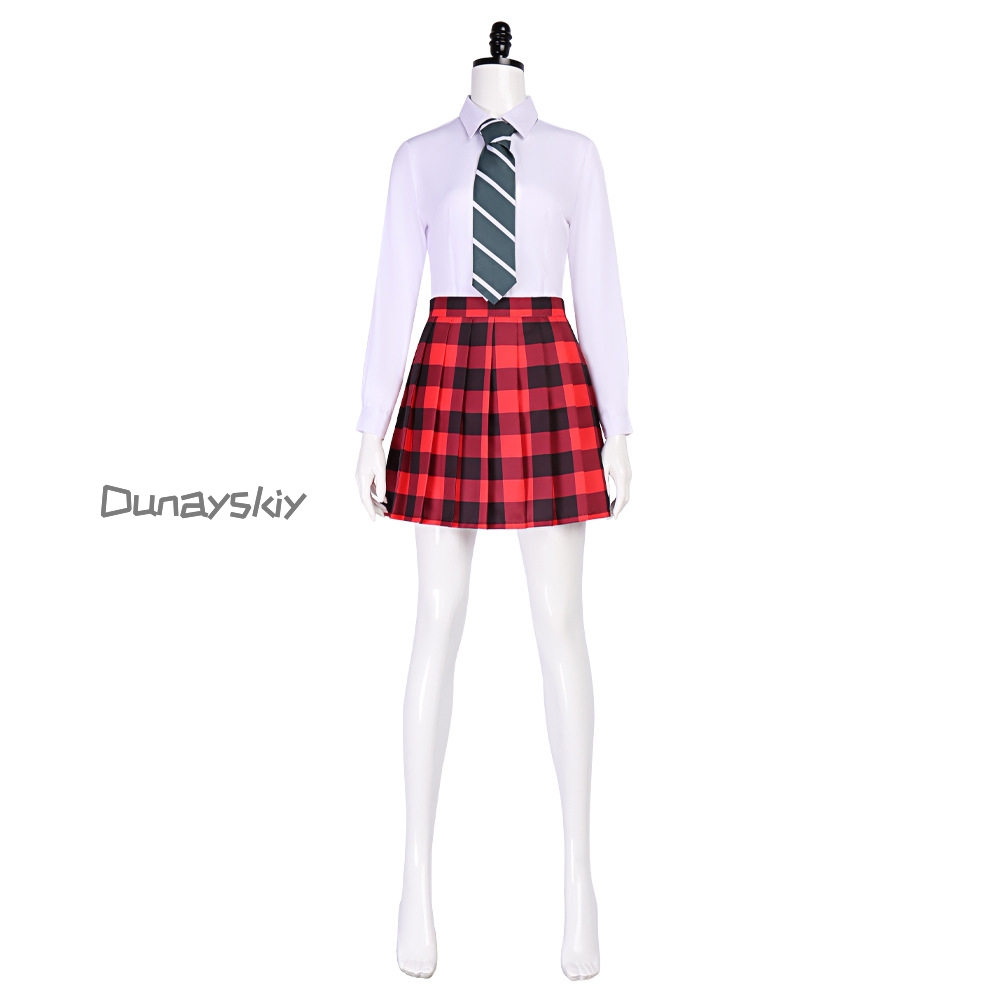 Anime Soul Maka Albarn Cosplay JK école mangeur mangeur Costume fille jupe uniforme perruque Halloween fête jeu de rôle tenue Maka Cos