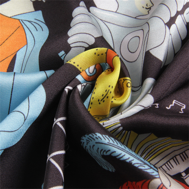 Injplanchers f-Foulards carrés pour femmes, écharpes de festival magique, enveloppes de plage, châles bandana, hijabs pour dames, 90cm