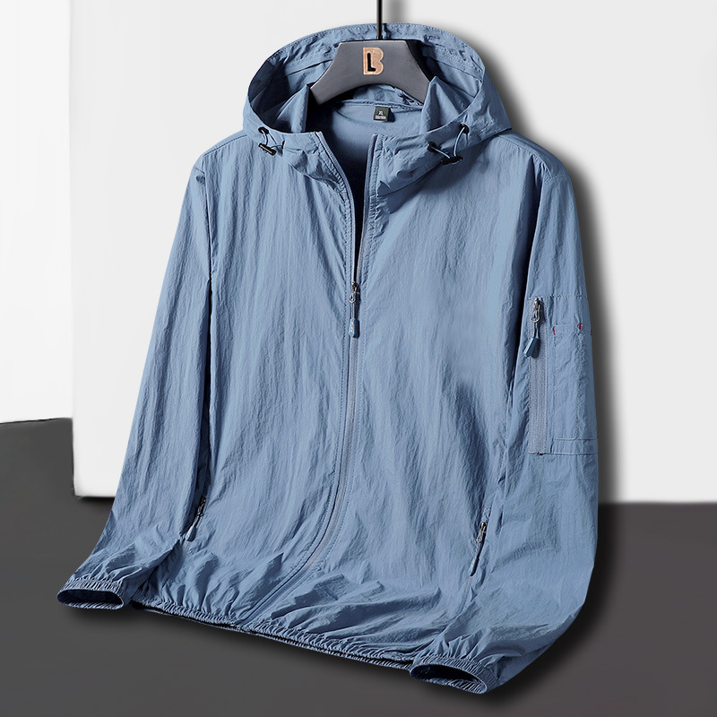 Été hommes décontracté Camping coupe-vent séchage rapide randonnée pêche veste Trekking escalade manteau Protection solaire veste vêtements de sport