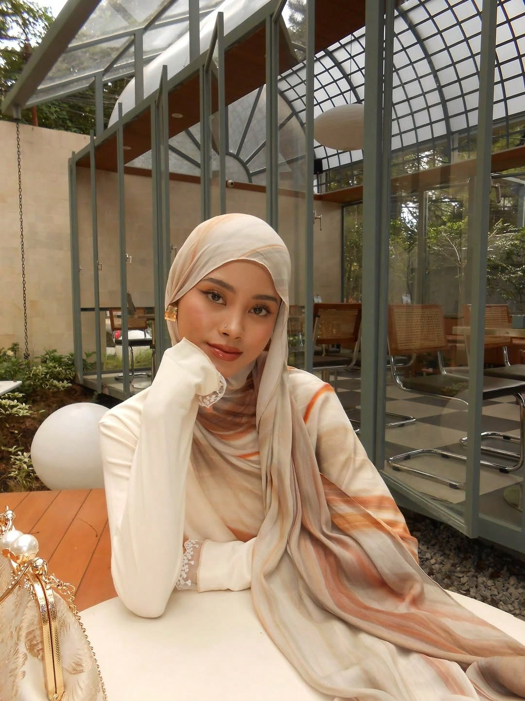 Bohème aquarelle impression Hijab femmes doux Islam Ramadan musulman Hijabs Foulard châle enveloppement Turban écharpe Foulard Photo extérieure