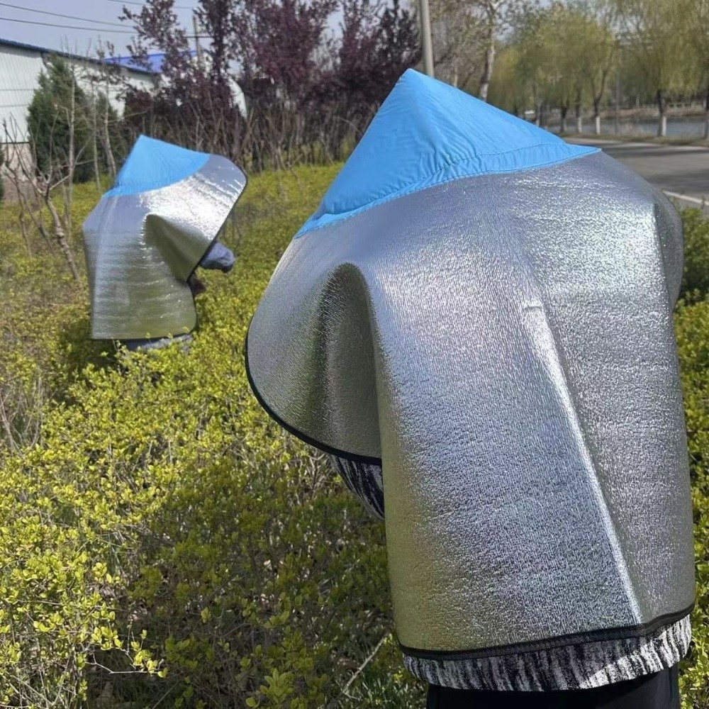 Nouveau chapeau pare-soleil à large bord, protection solaire, respirant, isolation thermique, chapeaux de soleil extra larges, imperméables, casquette de cueillette du thé unisexe