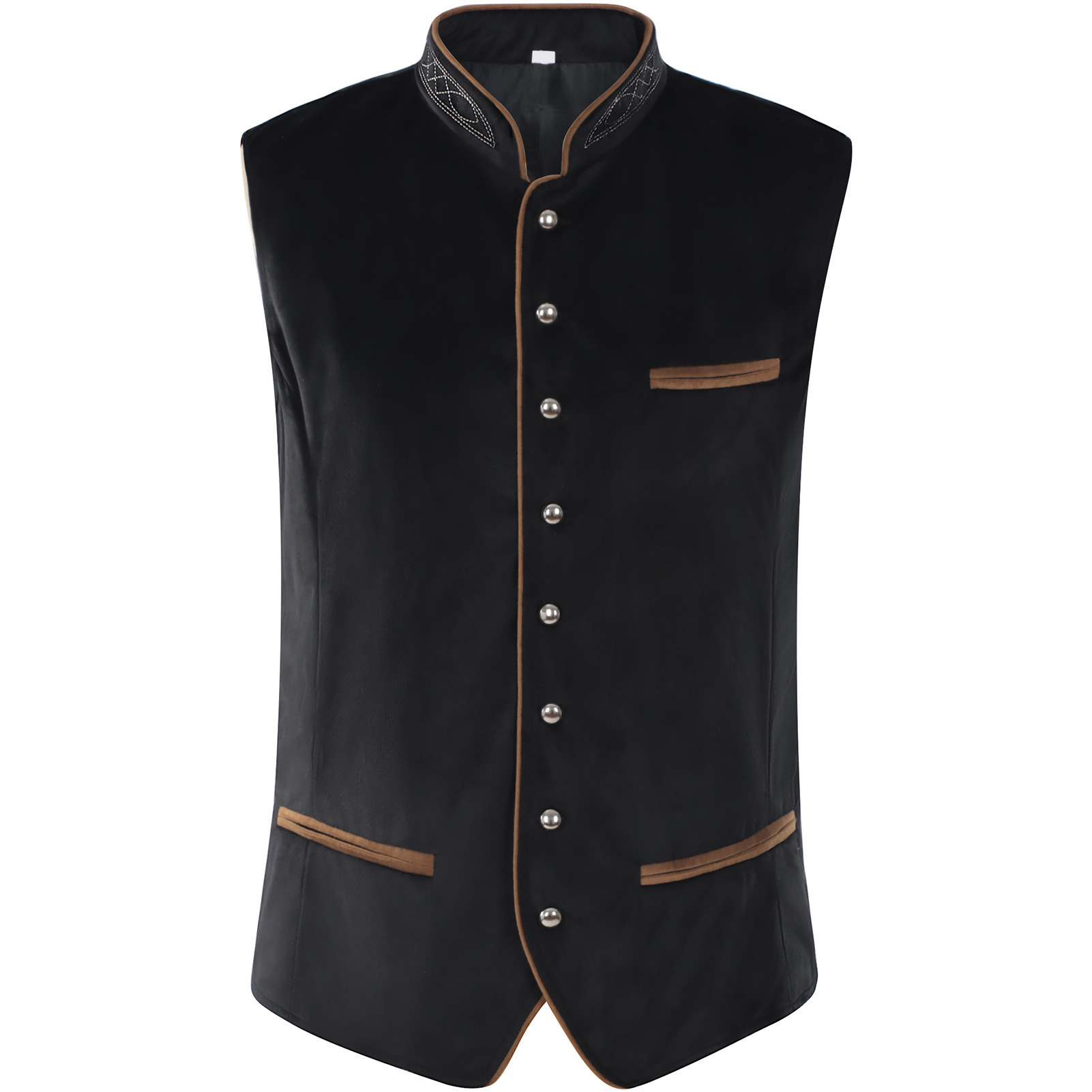 Costume de fête pour hommes, tenue de carnaval d'Oktoberfest, Lederhosen, bretelles, short, chemise, gilet, costume de fête bavarois allemand, cosplay, Halloween