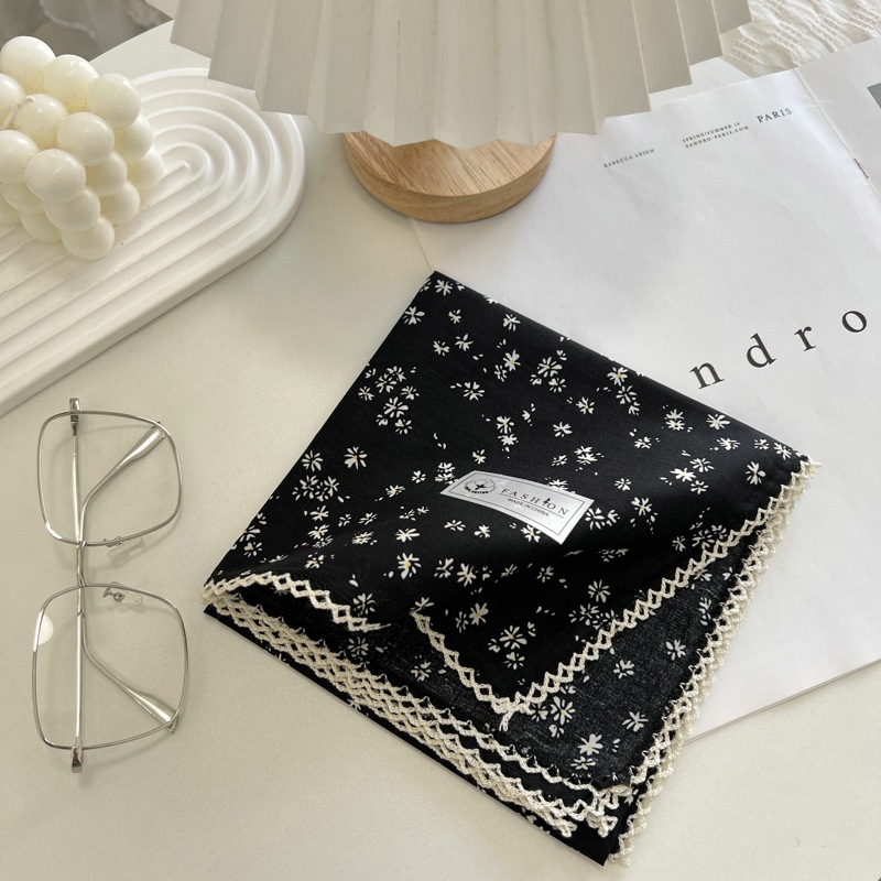 Mode mouchoir coton cou foulards femmes enveloppes carrées mignon Bandana tête cheveux écharpes 70x70 cm petit foulard sac écharpe