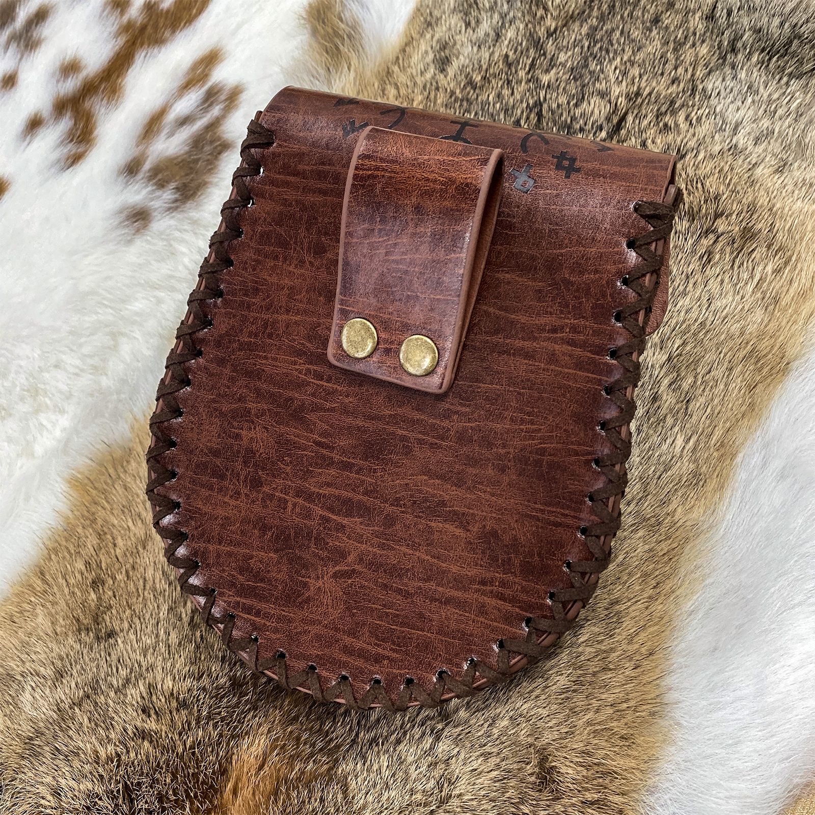 Sac Renaissance nordique en relief, sac de ceinture, accessoires de Costume Renaissance, sac de taille LARP, porte-monnaie Cosplay rétro médiéval