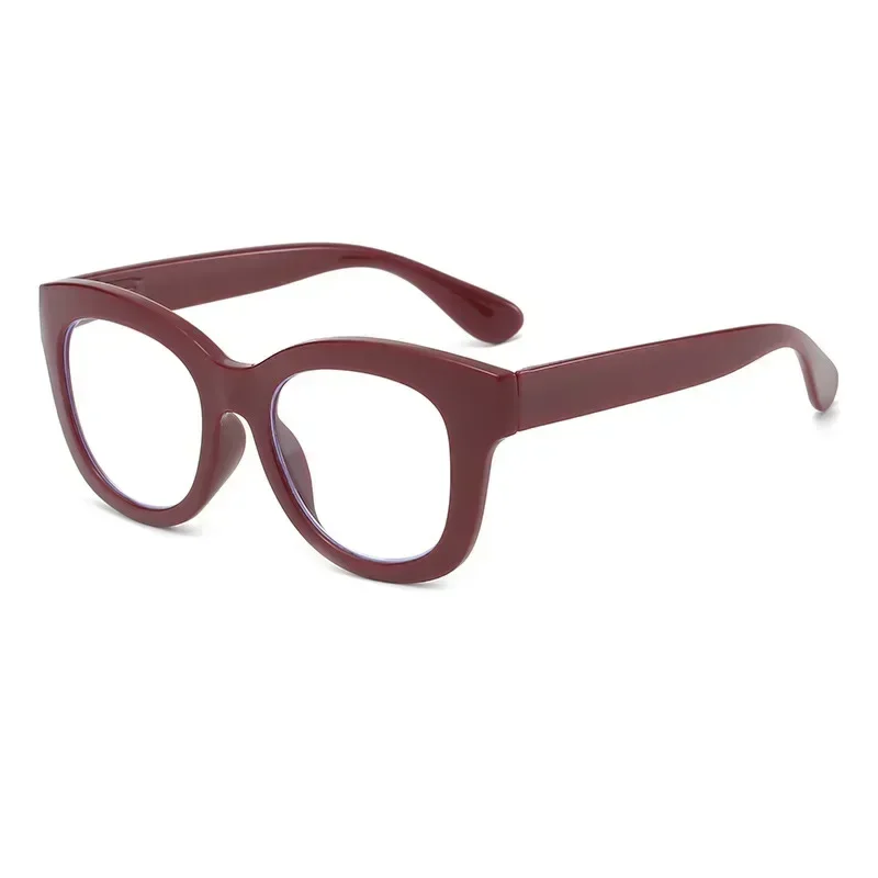 Lunettes de lecture anti-lumière bleue pour dames, lentille HD, lunettes dioptriques, lunettes ChimFar Sight, mode vintage, unisexe, 0 à + 4.0