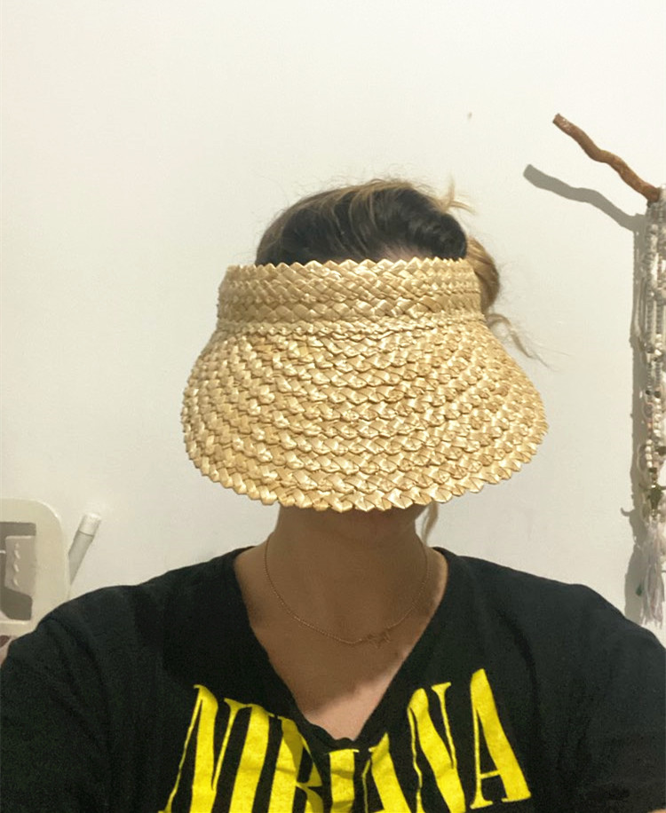 Chapeau de soleil décontracté de luxe en raphia pour femme, casquette de plage d'extérieur pour les vacances, chapeaux souples anti-UV, chapeaux de paille d'été pour femme
